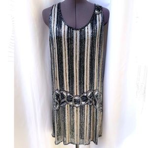 Parker Beaded Mini Dress